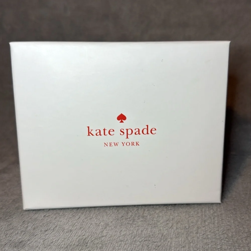 ♠️KATE SPADE♠️Black Wellesley Leather Card Holder with Gift Box/NWT